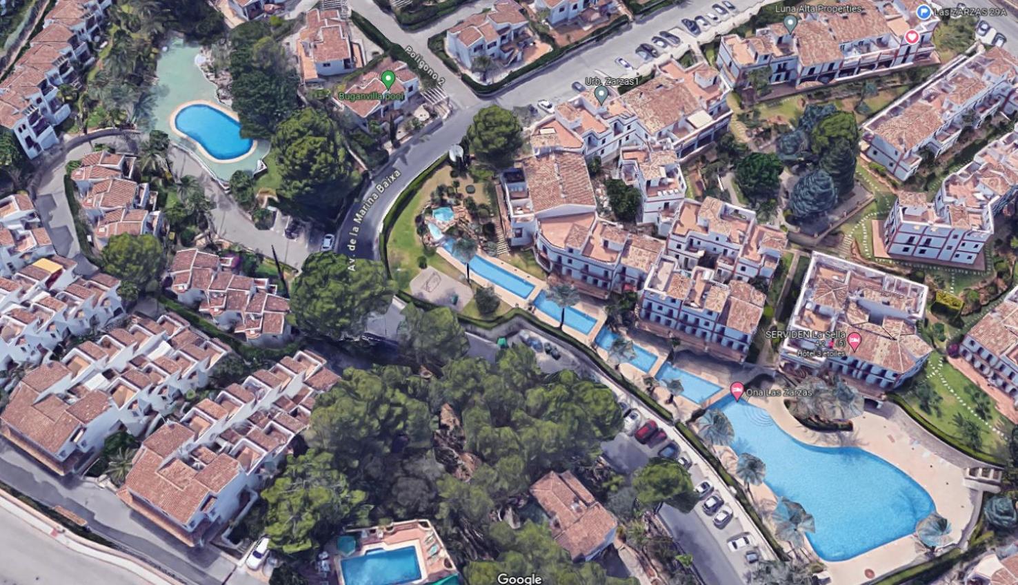 Denia - Golf La Sella "Refugio Marino" Lägenhet Pedreguer Exteriör bild