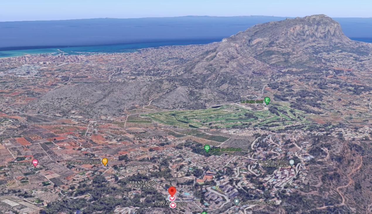 Denia - Golf La Sella "Refugio Marino" Lägenhet Pedreguer Exteriör bild